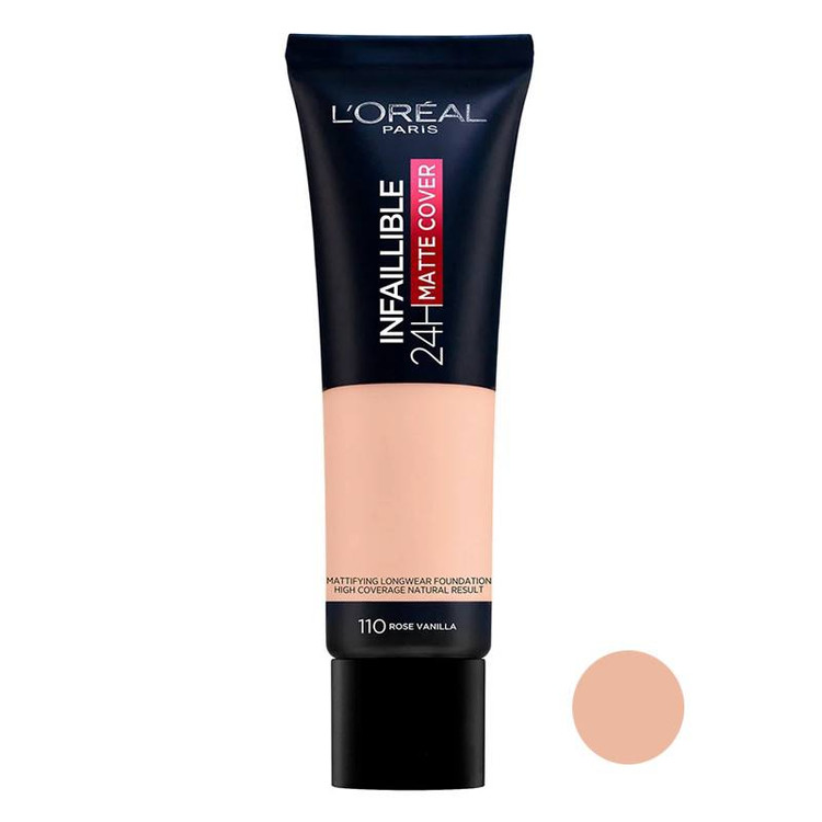 کرم پودر تیوپی لورآل اینفالیبل مات کاور 30 میلی لیتر